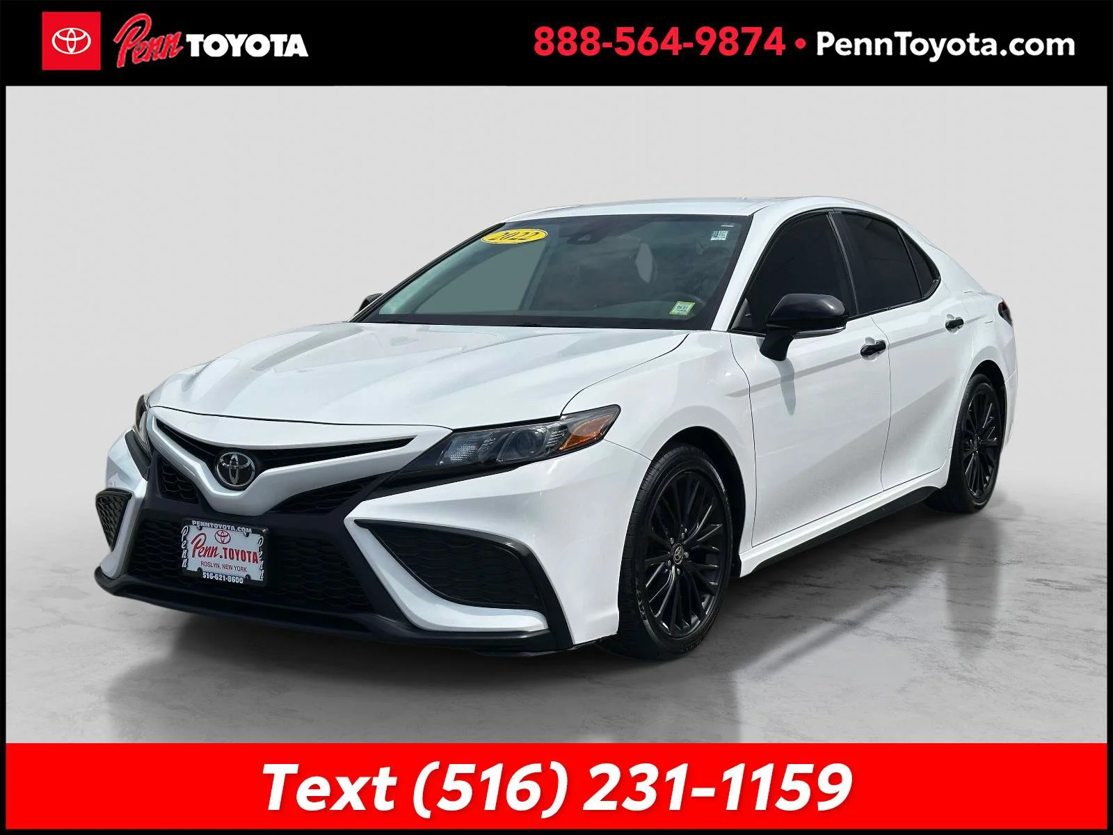 Used 2022 White Toyota SE Nightshade image 7