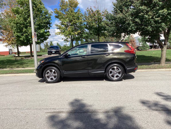 Used 2018 Dark Olive Metallic Honda EX image 2