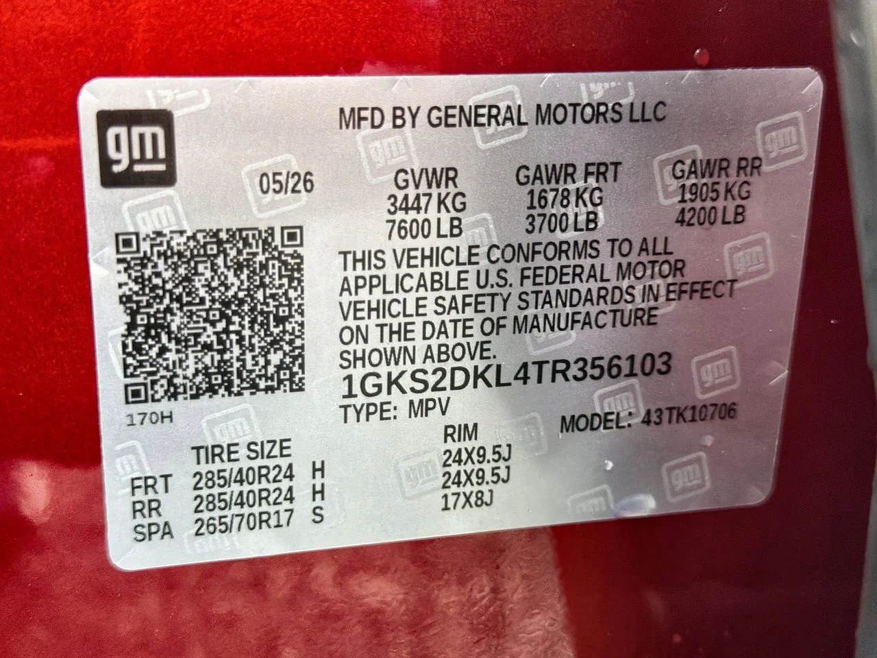 New 2026 Volcanic Red Tintcoat GMC Denali image 29