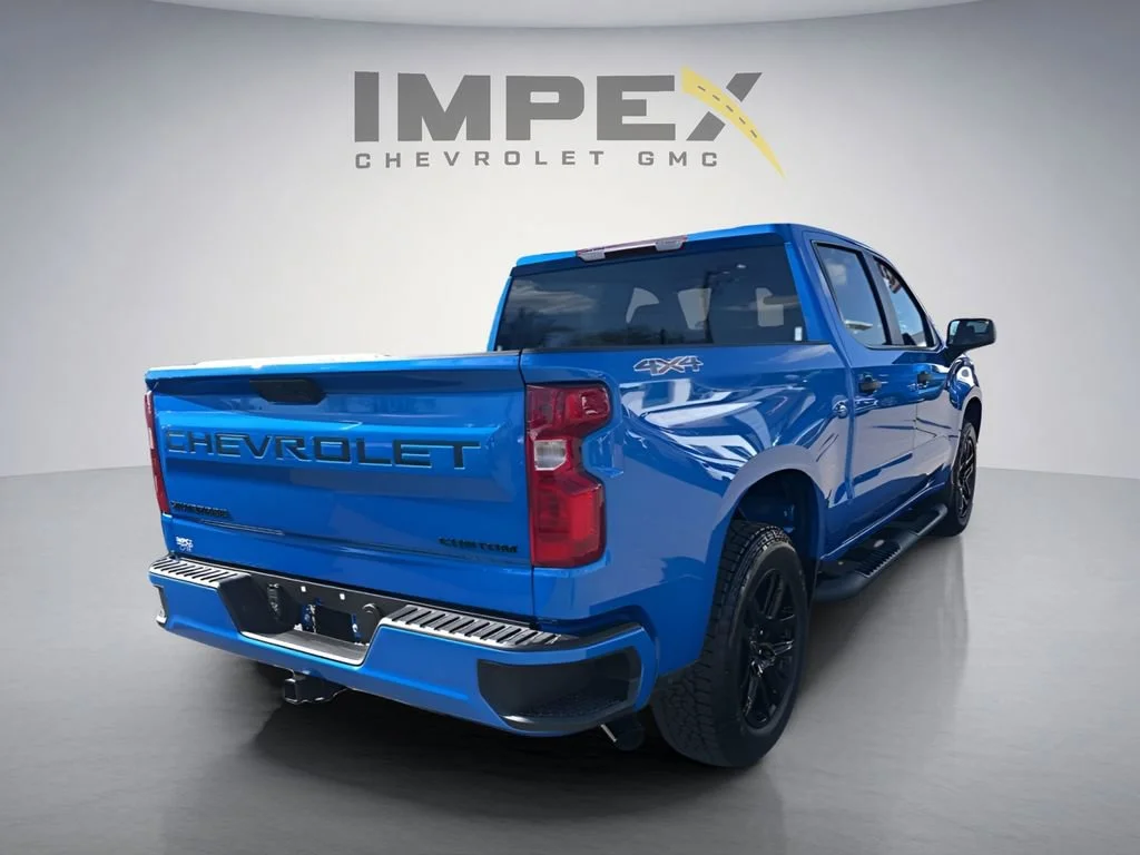 Used 2026 Riptide Blue Metallic Chevrolet Custom image 5