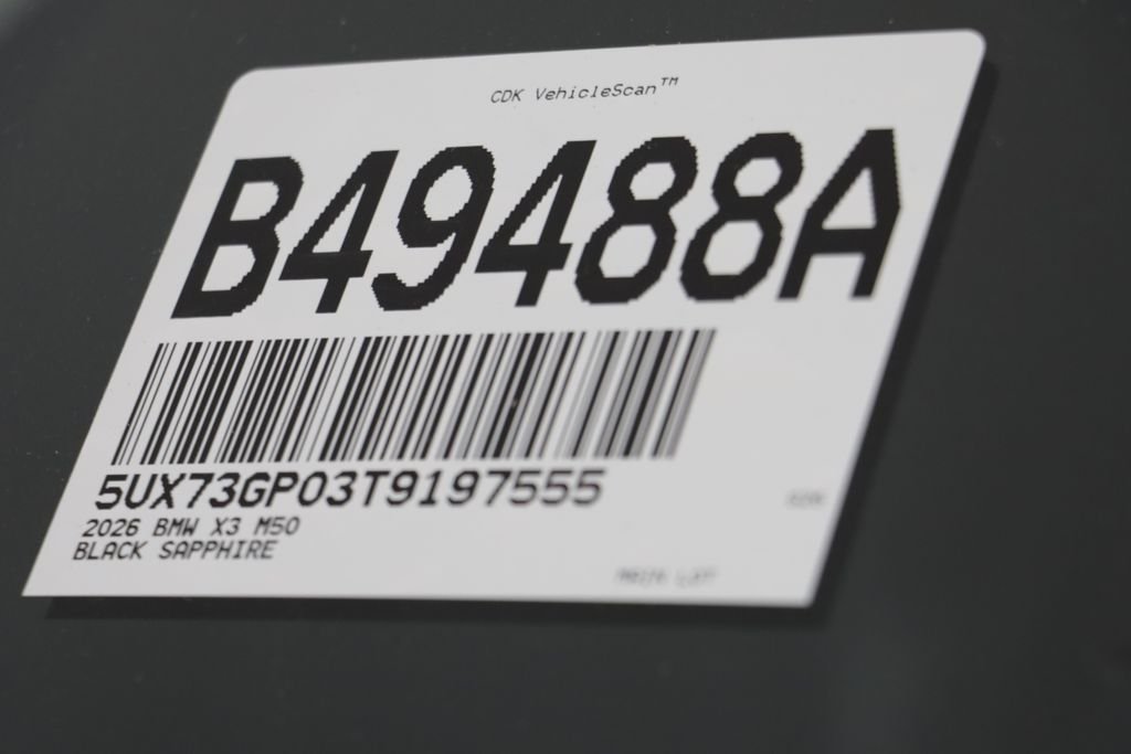 Certified Used 2026 Black Sapphire Metallic BMW M50 xDrive image 23