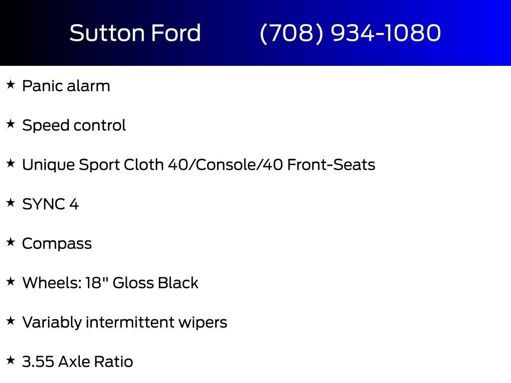 New 2026 Agate Black Metallic Ford STX® image 7