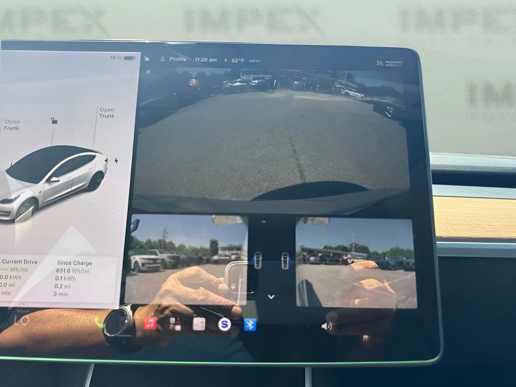 Used 2020 White Tesla Standard Range Plus image 13
