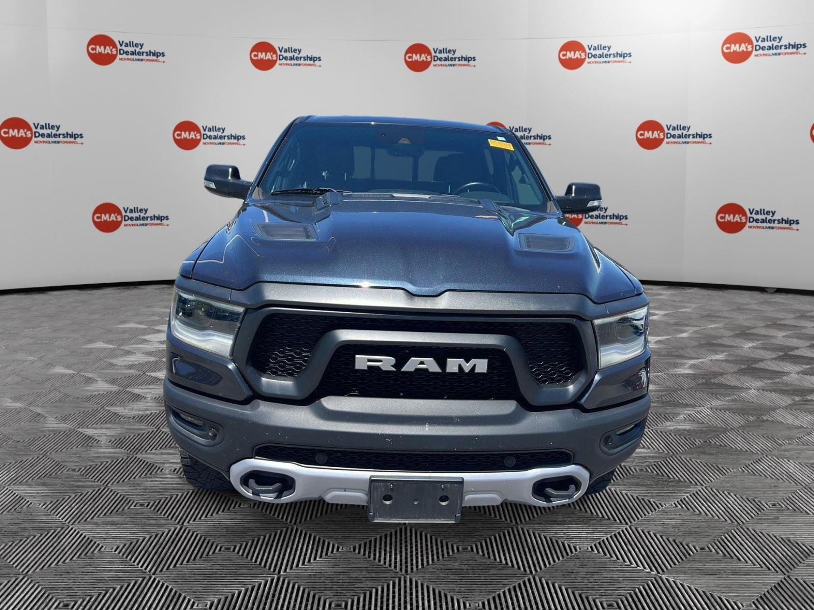 Used 2021 Maximum Steel Metallic Clearcoat Ram Rebel image 21