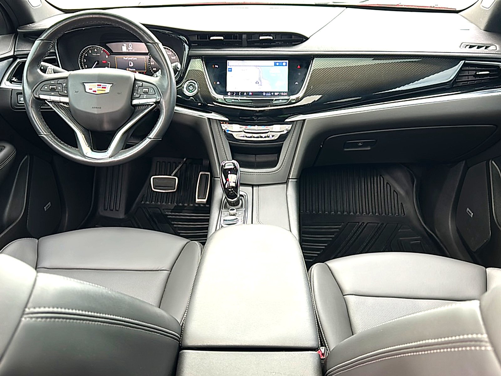 Used 2024 Argent Silver Metallic Cadillac AWD Sport image 22