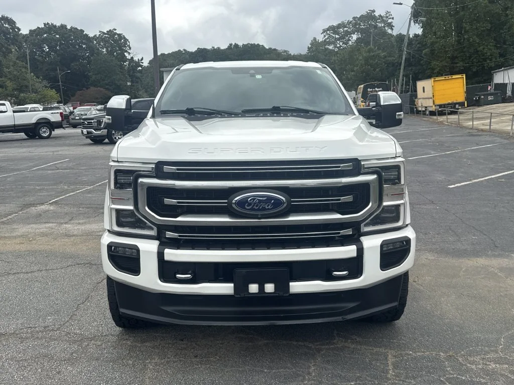 Used 2022 White Ford Platinum image 2