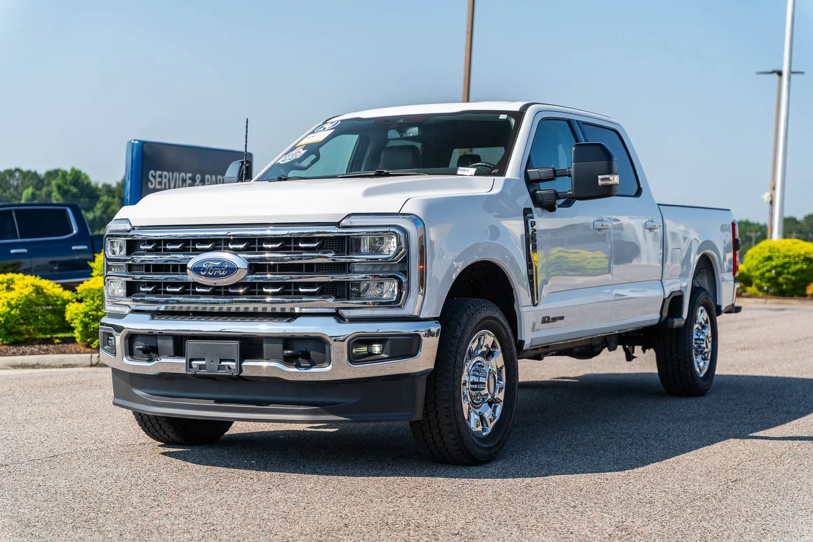 Used 2024 White Ford Lariat image 2