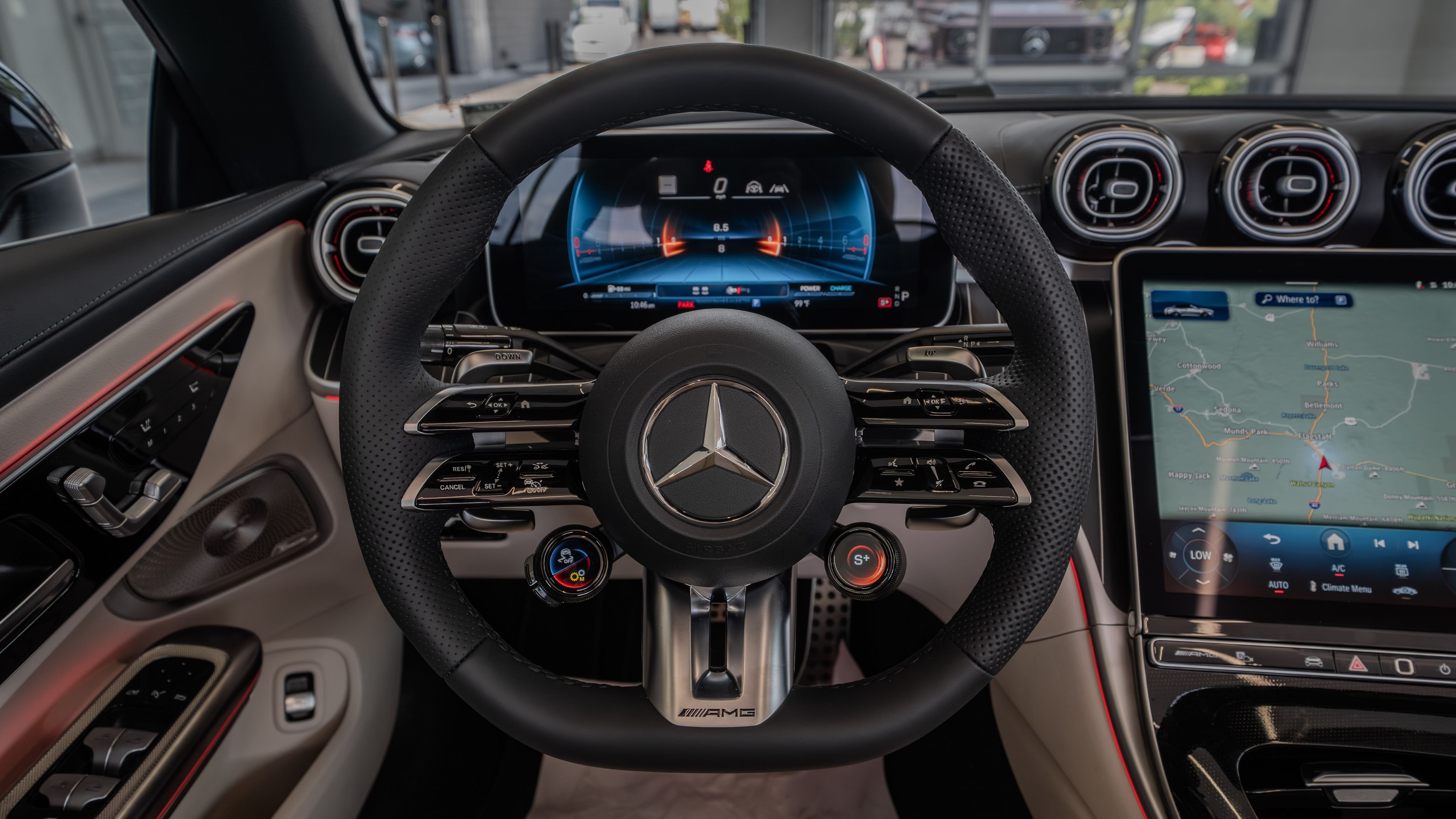 New 2026 MANUFAKTUR Moonlight White Metallic Mercedes-Benz CLE 53 AMG® image 9