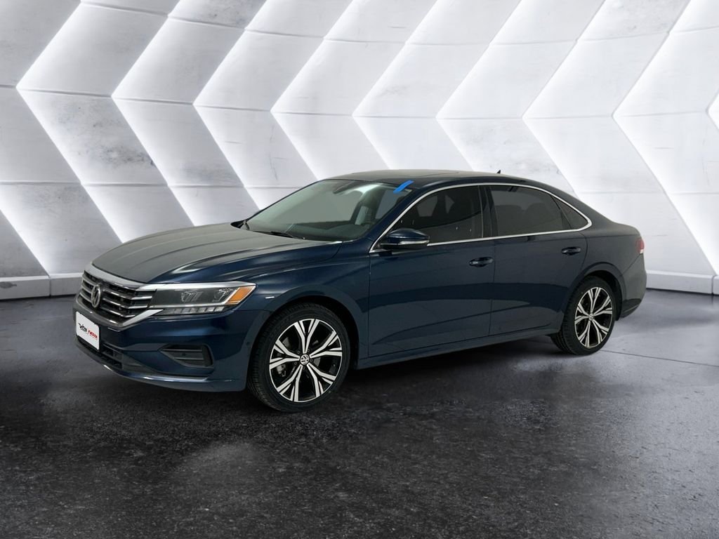 Used 2020 Blue Volkswagen 2.0T SEL image 3