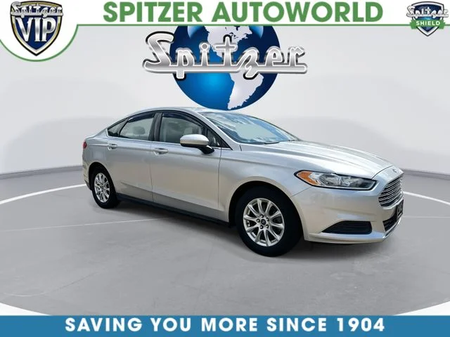 Used 2015 Ford Fusion S with VIN 3FA6P0G78FR136173 for sale in Ontario, OH