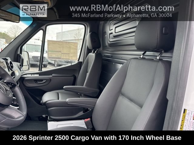 New 2026 Arctic White Mercedes-Benz 2500 with 170 Inch Wheel Base image 14