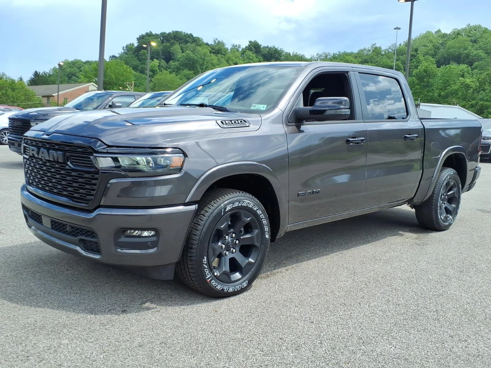 New 2026 Granite Crystal Metallic Clear-Coat Exterior Paint RAM Big Horn/Lone Star image 2