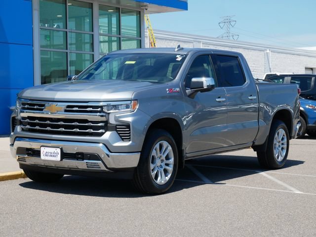 Used 2023 Chevrolet Silverado 1500 LTZ with VIN 2GCUDGEDXP1114256 for sale in Roseville, Minnesota