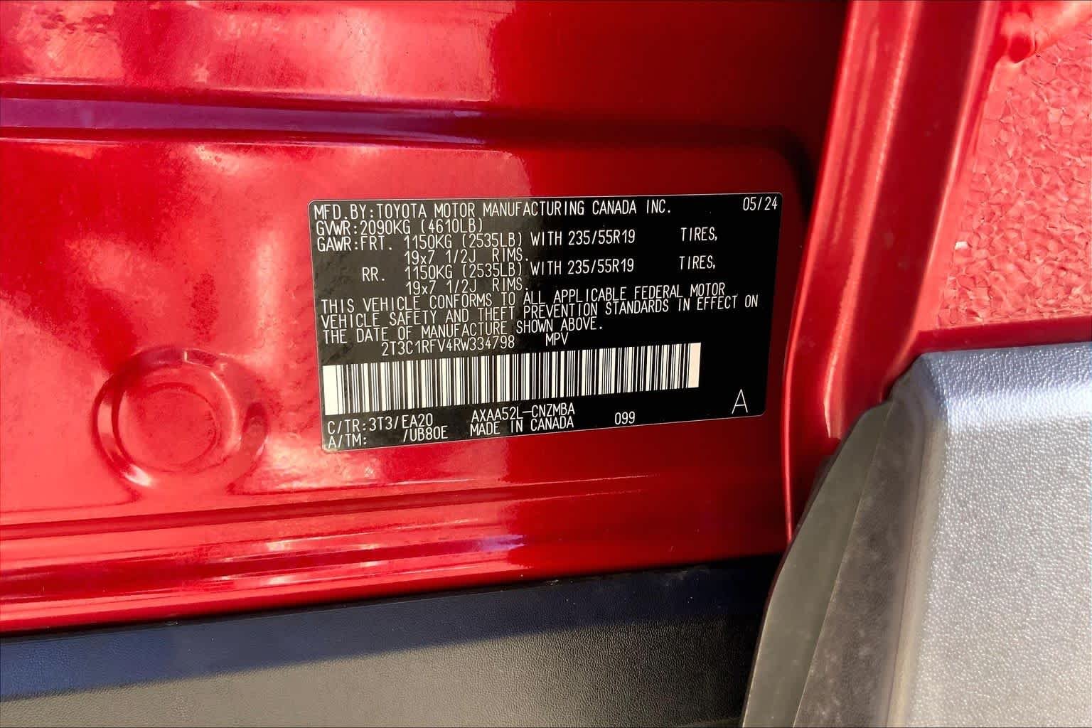 Used 2024 Ruby Flare Pearl Toyota XLE Premium image 36