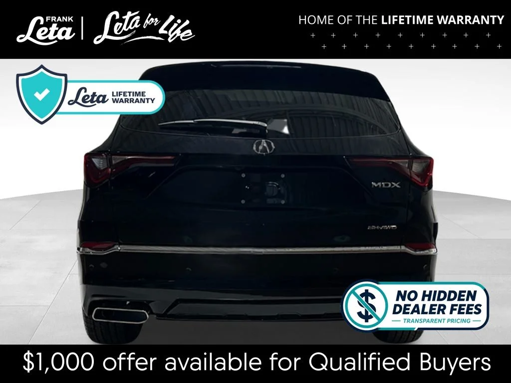 New 2026 Majestic Black Pearl Acura Advance Package image 4