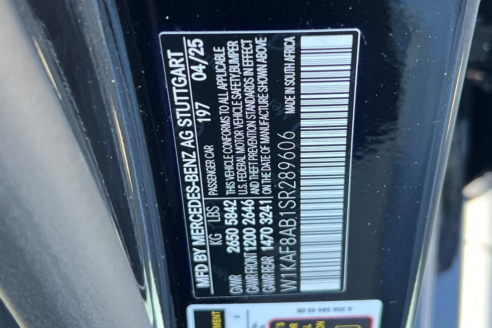 New 2025 Obsidian Black Metallic Mercedes-Benz C 63 S AMG® image 27