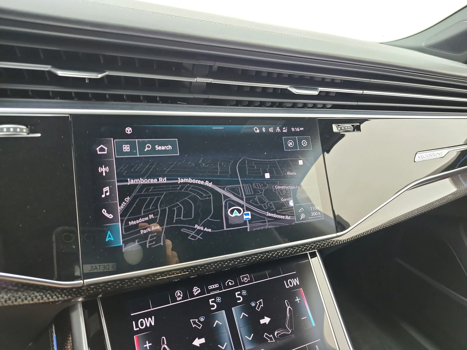Used 2022 Daytona Gray Pearl Effect Audi Premium Plus image 9