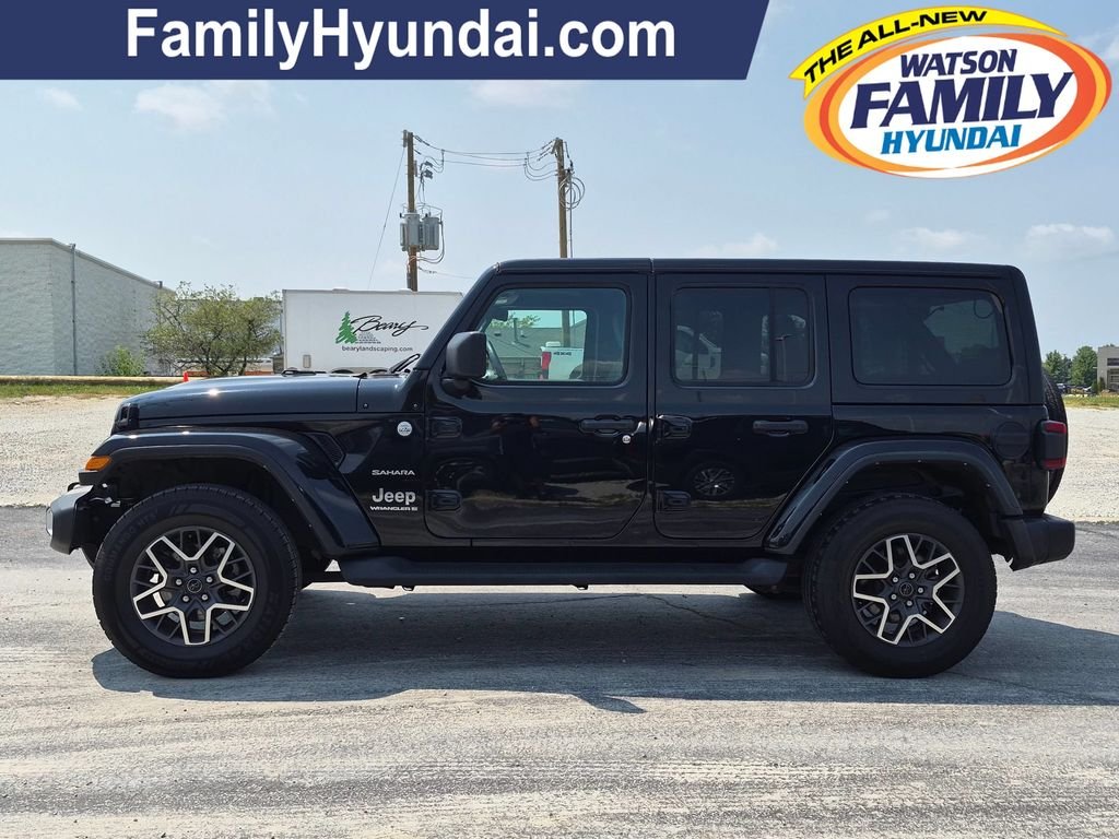 Used 2024 Black Jeep Sahara image 7