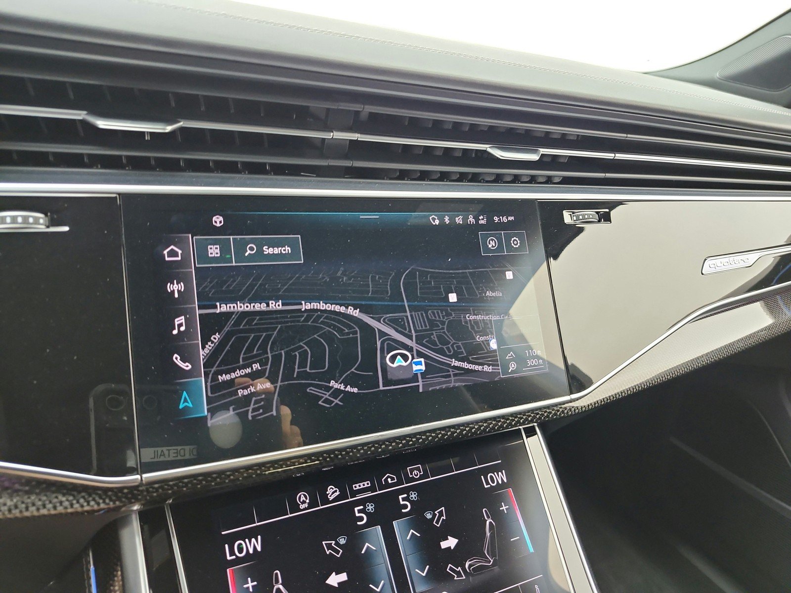 Used 2022 Daytona Gray Pearl Effect Audi Premium Plus image 9