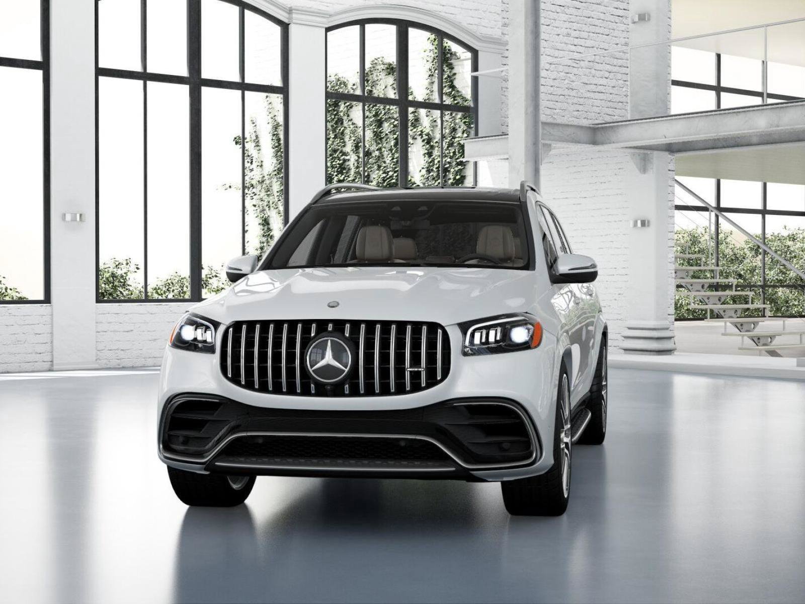 New 2026 MANUFAKTUR Moonlight White Metallic Mercedes-Benz AMG® GLS 63 image 42