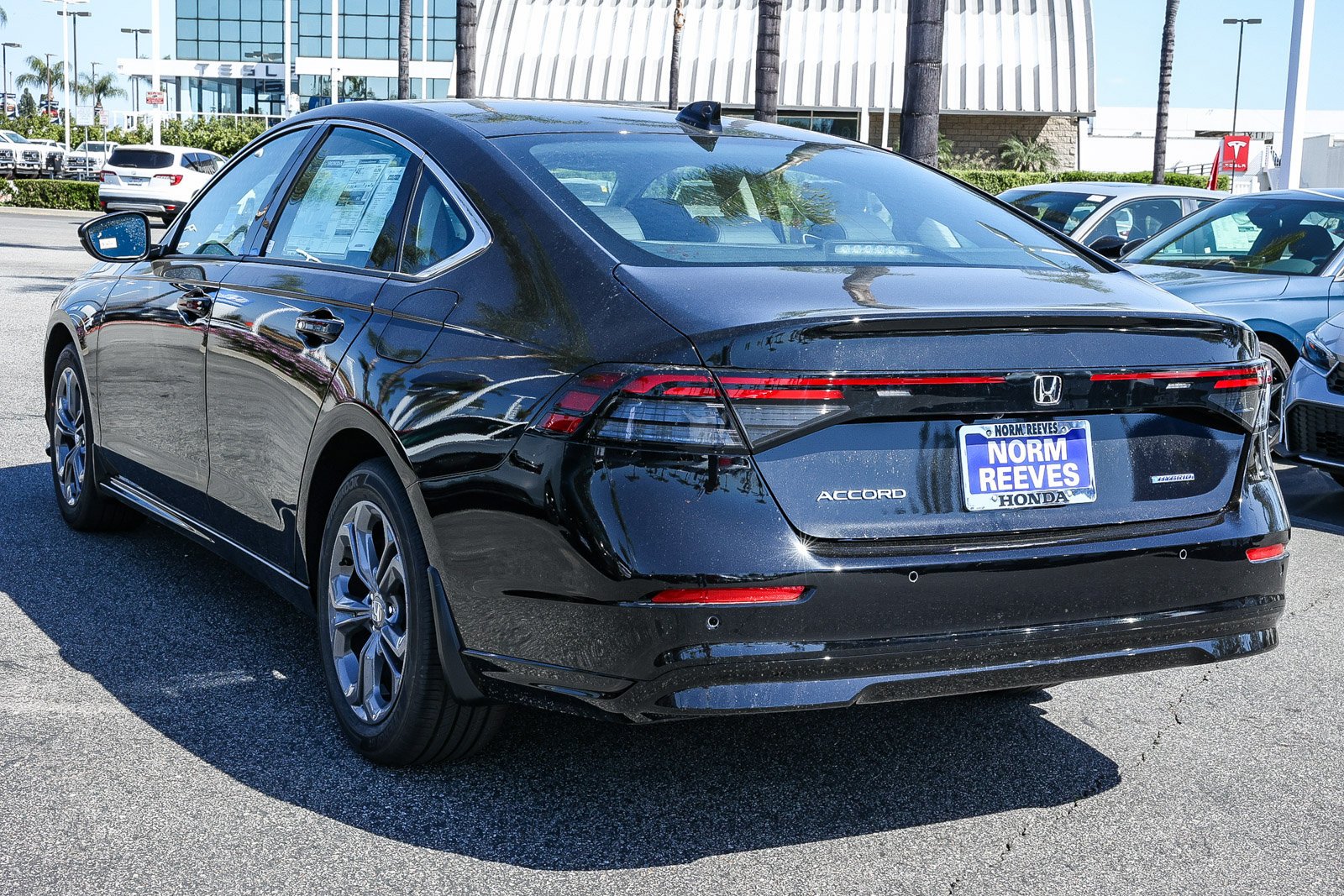 New 2026 Crystal Black Pearl Honda EX-L Sedan image 4