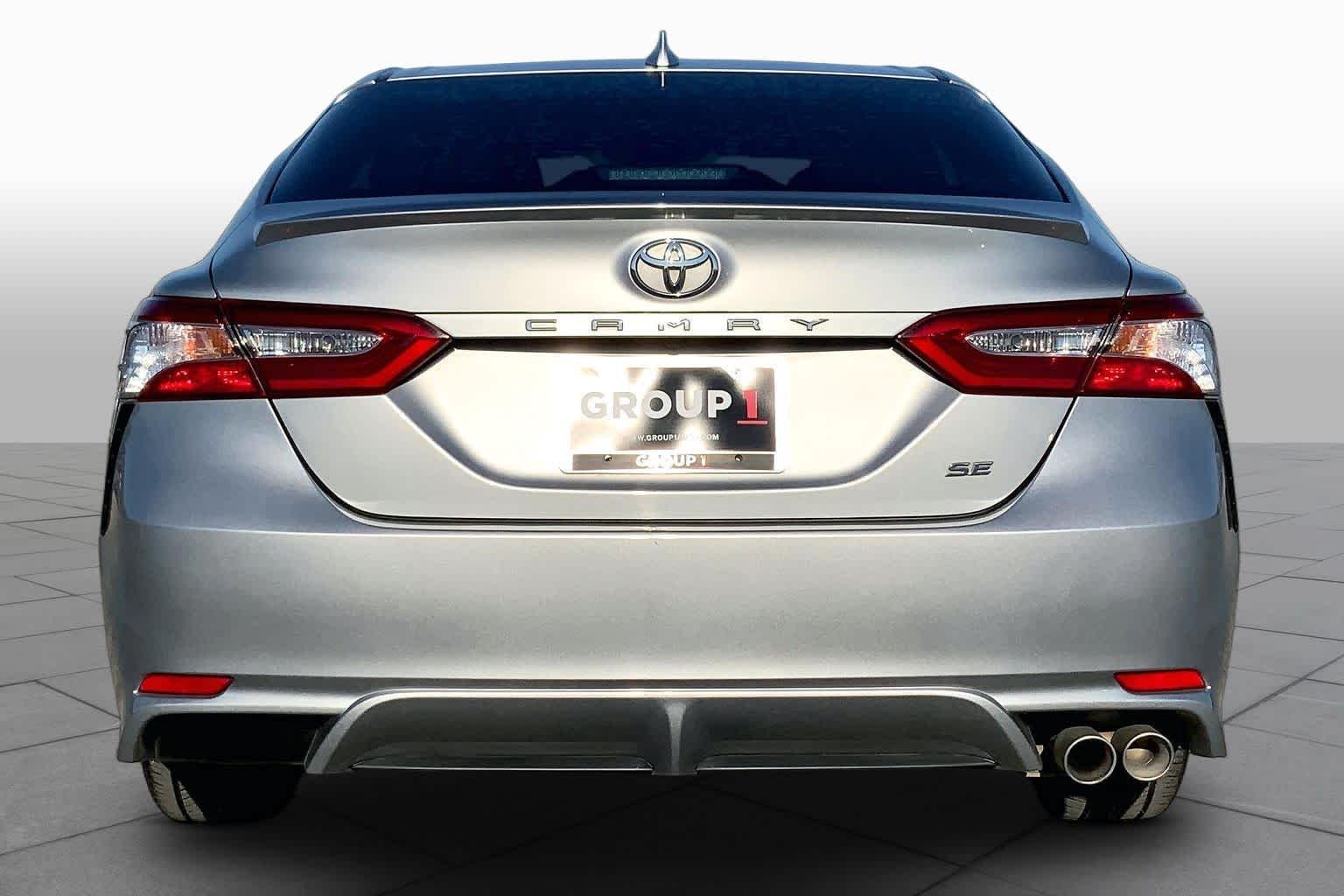Used 2020 Celestial Silver Metallic Toyota SE image 5