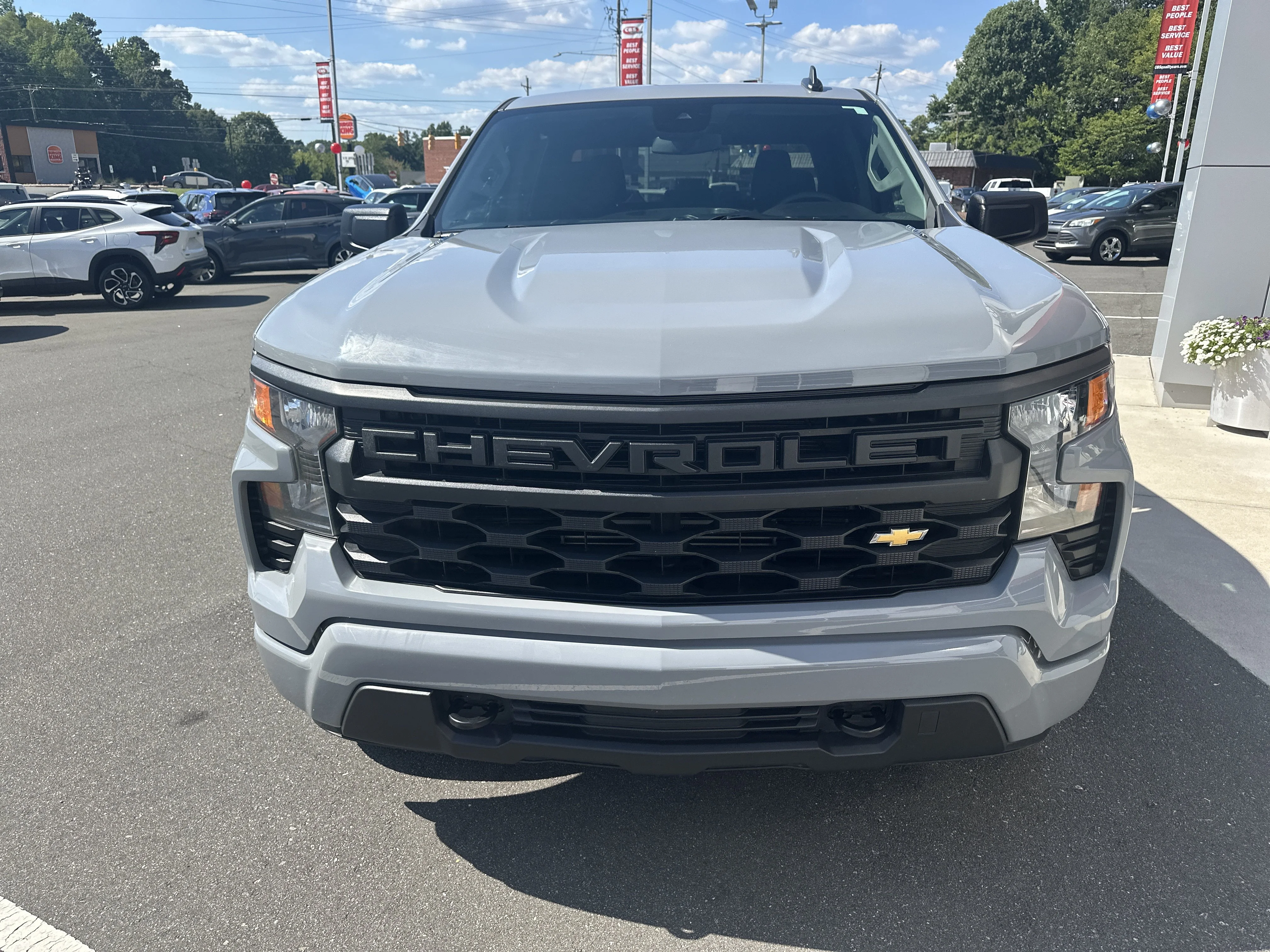 Used 2025 Slate Gray Metallic Chevrolet Custom image 3