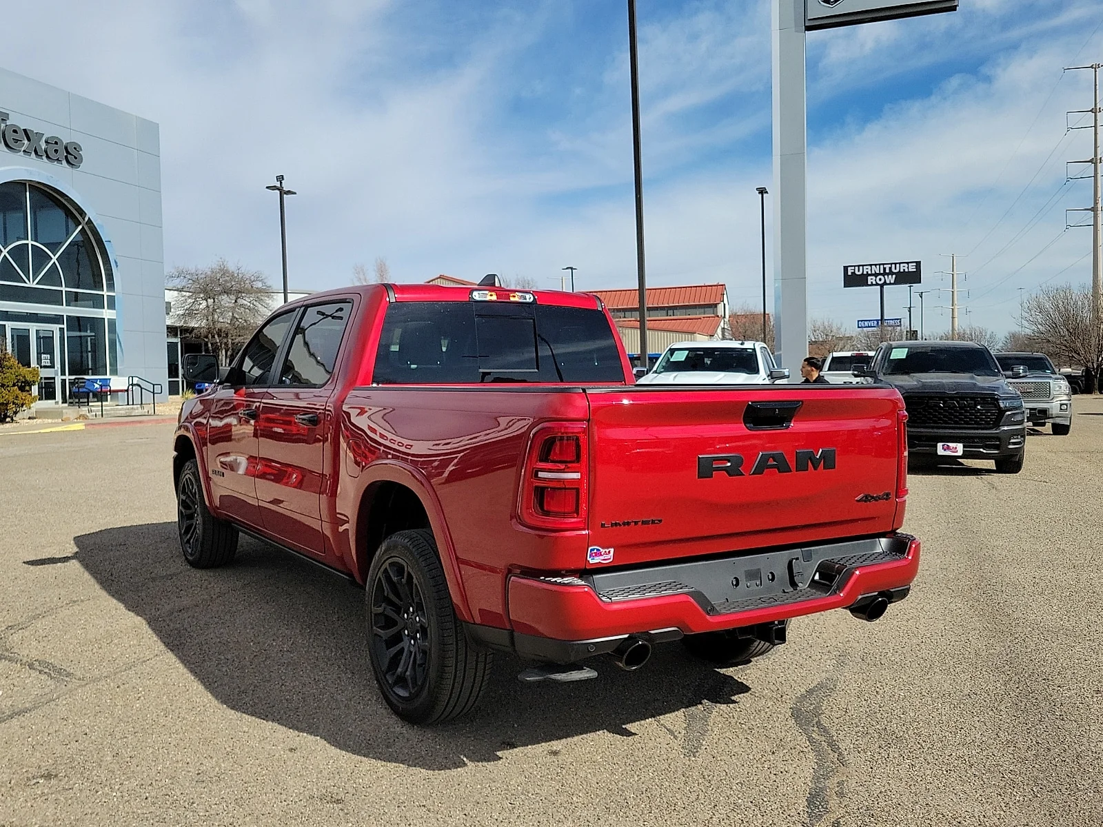 New 2026 PR6 Molten Red Ram LIMITED CREW CAB 4X4 5