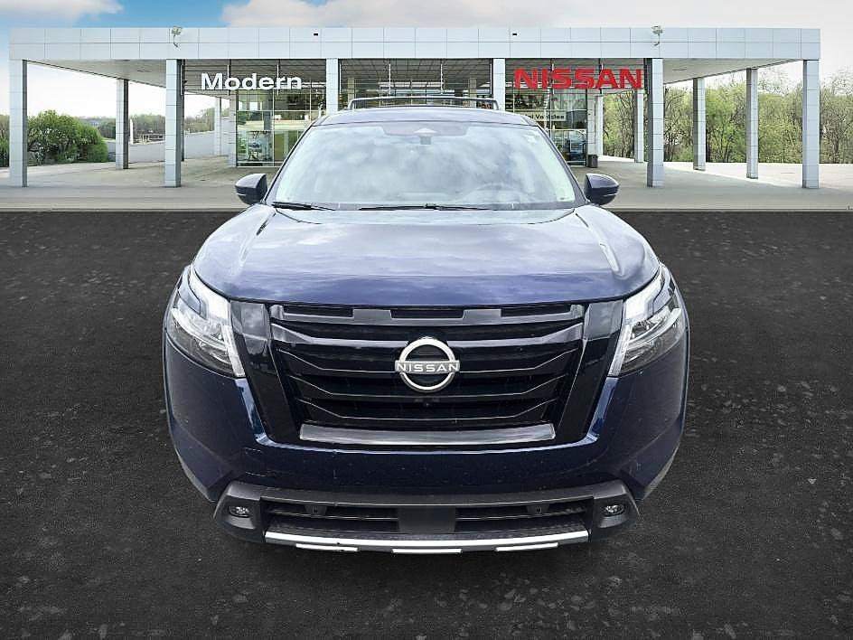 Certified Used 2024 Deep Ocean Blue Pearl Nissan Platinum image 8