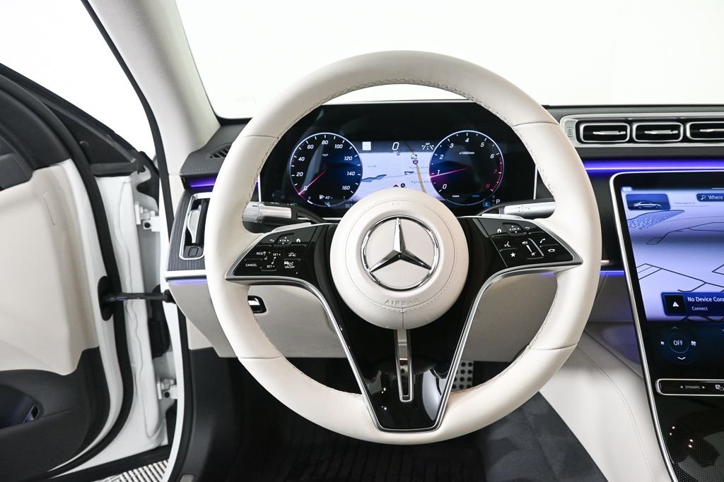 Certified Used 2023 White Mercedes-Benz S 580 image 2