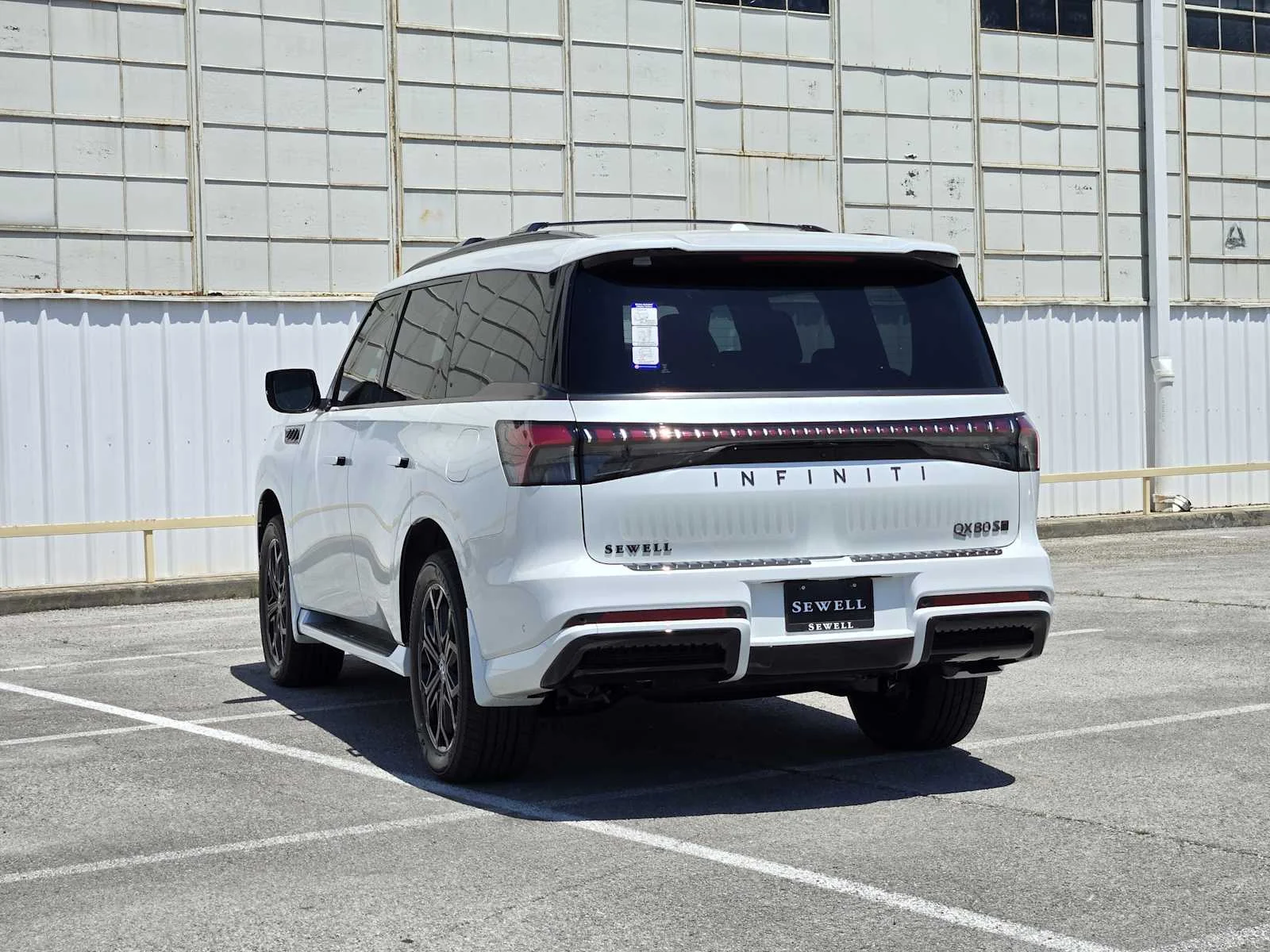 New 2026 RADIANT WHITE INFINITI Sport 4WD image 3