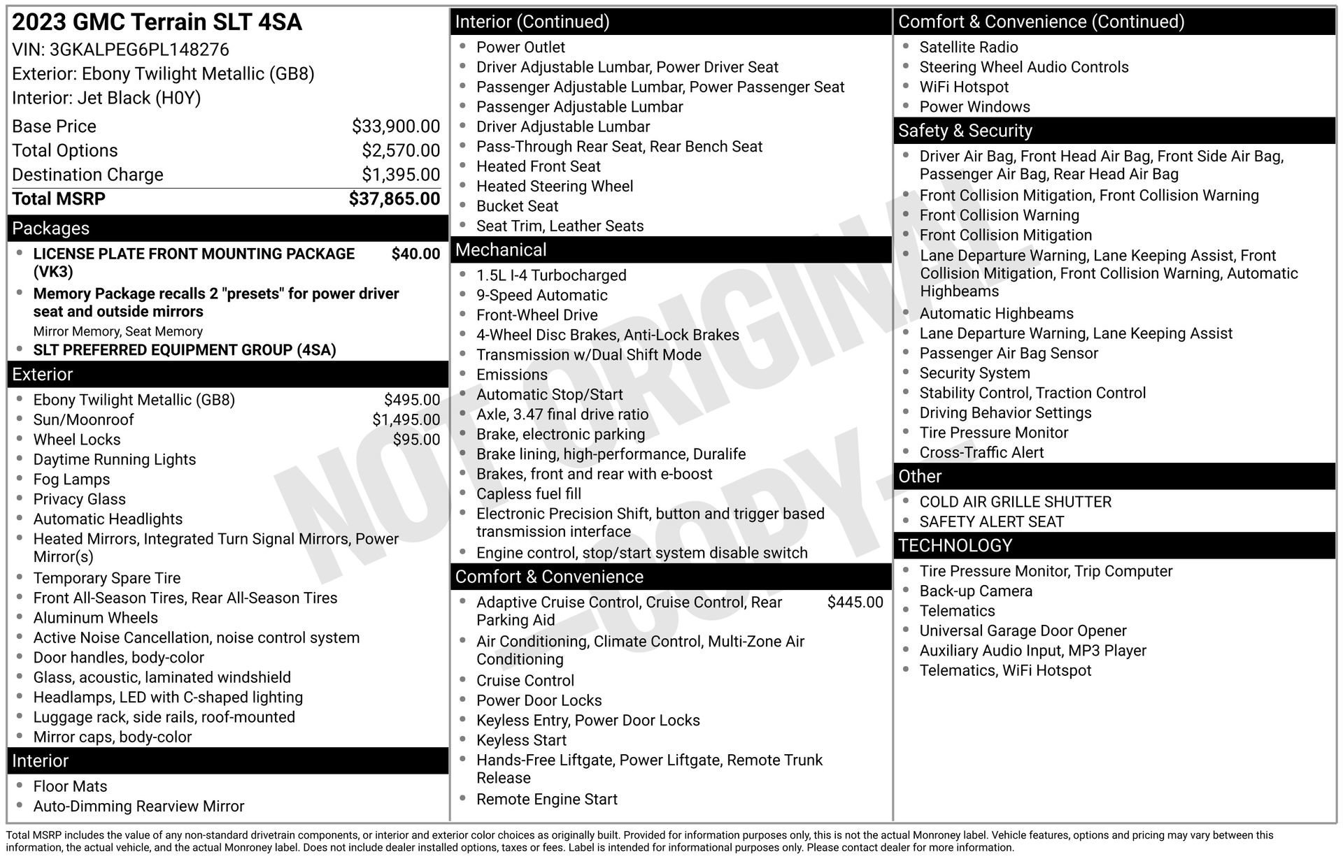 2023 GMC TERRAIN - Image 2