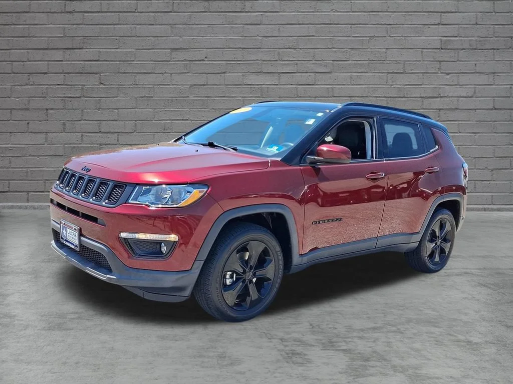 Used 2021 Velvet Red Pearlcoat Jeep Altitude image 6