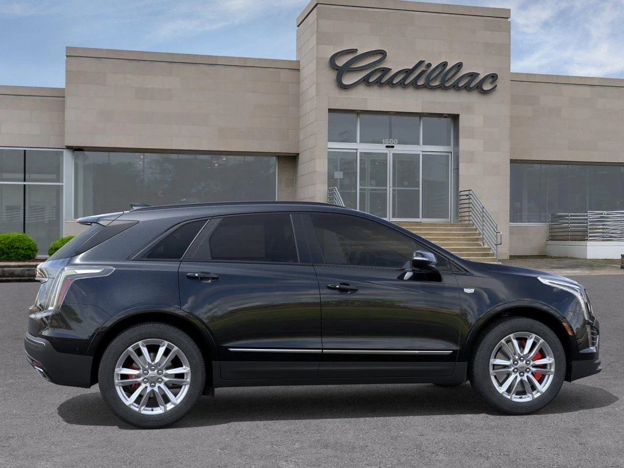 New 2026 Stellar Black Metallic Cadillac AWD Sport image 5