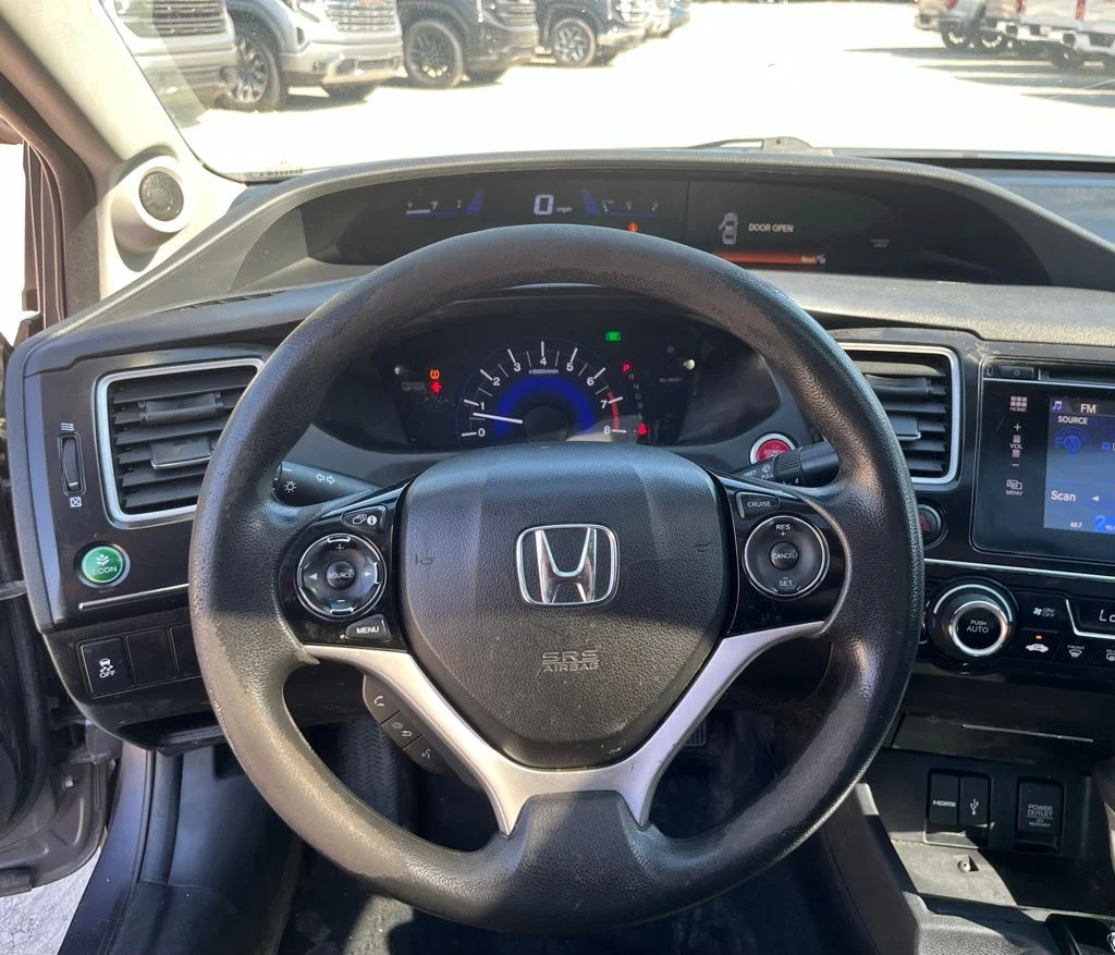 Used 2015 Crystal Black Pearl Honda EX image 24