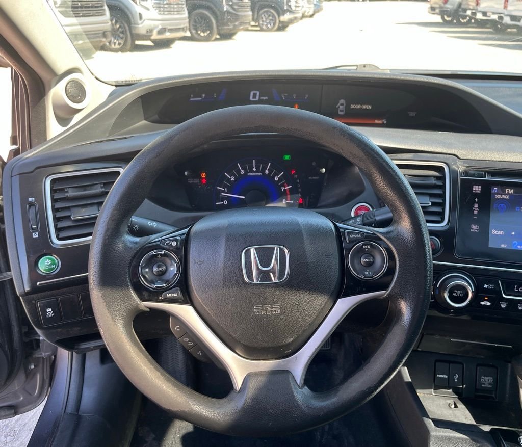 Used 2015 Crystal Black Pearl Honda EX image 24
