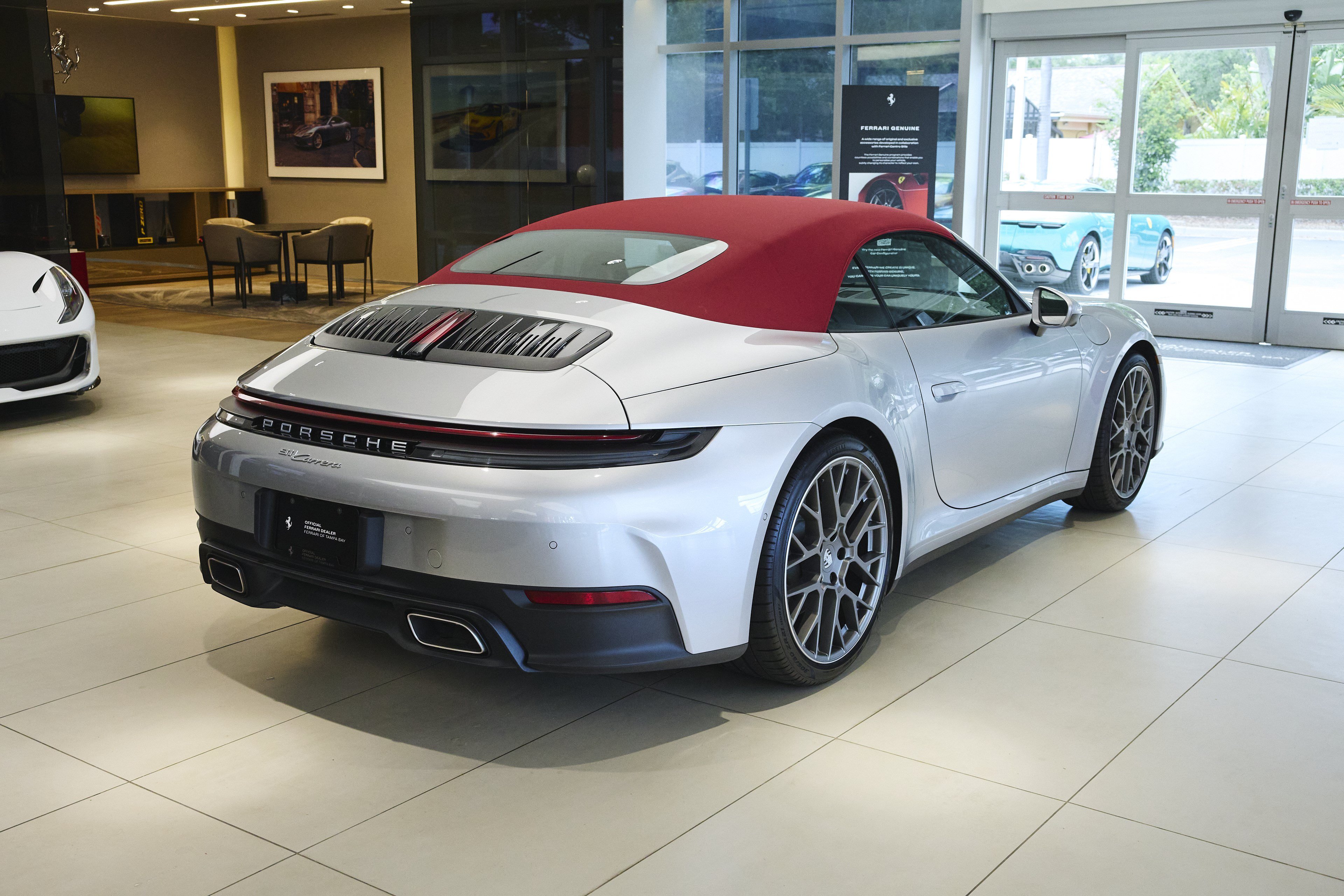 Used 2025 GT Silver Metallic Porsche Carrera image 32