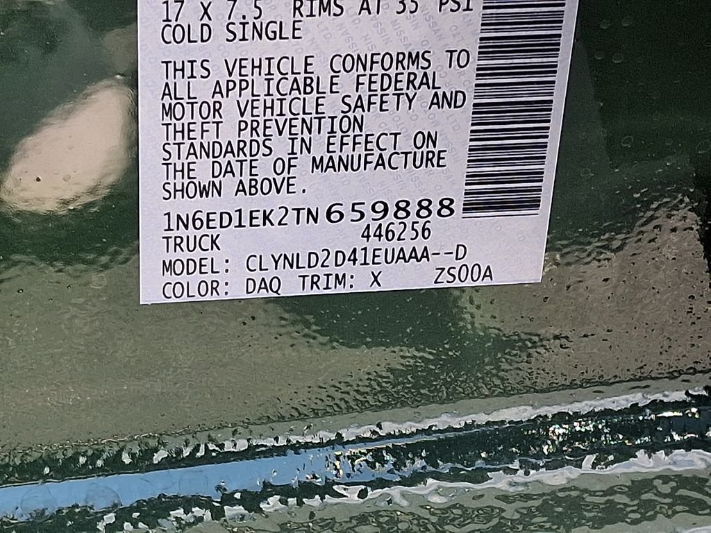 New 2026 Tactical Green Metallic Nissan Crew Cab PRO-4X® image 18