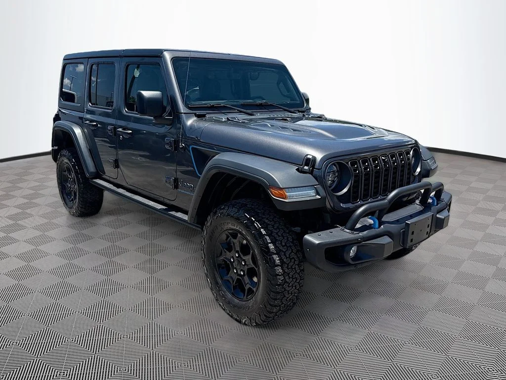Used 2023 Gray Jeep Rubicon 20th Anniversary Edition 4xe image 4
