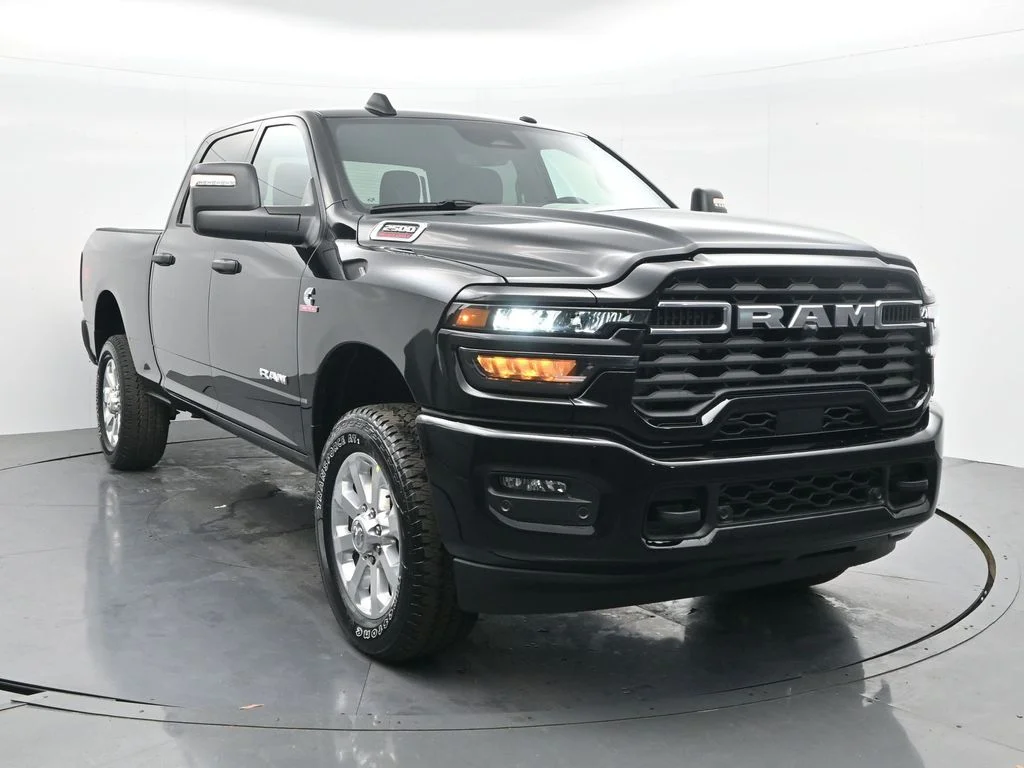 New 2026 Diamond Black Crystal Pearlcoat RAM Big Horn image 4