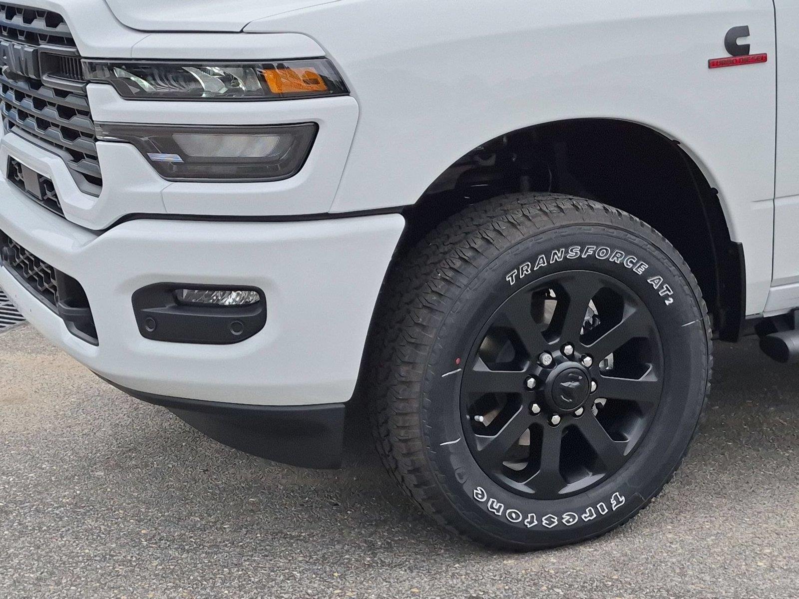 New 2026 Bright White Clear-Coat Exterior Paint RAM Black Express image 9