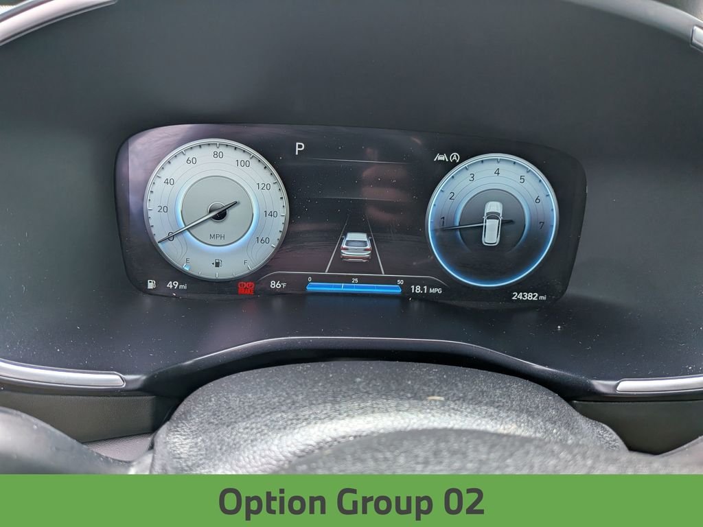 Used 2023 Shimmering Silver Pearl Hyundai SEL image 19