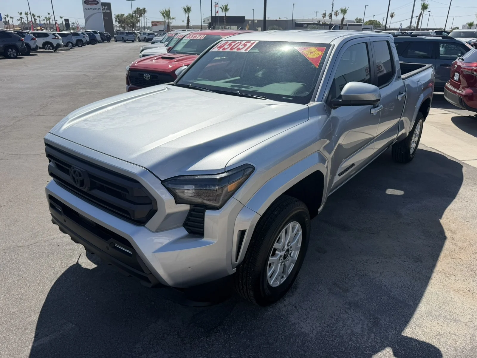 Certified Used 2025 Celestial Silver Metallic Toyota SR5 image 1