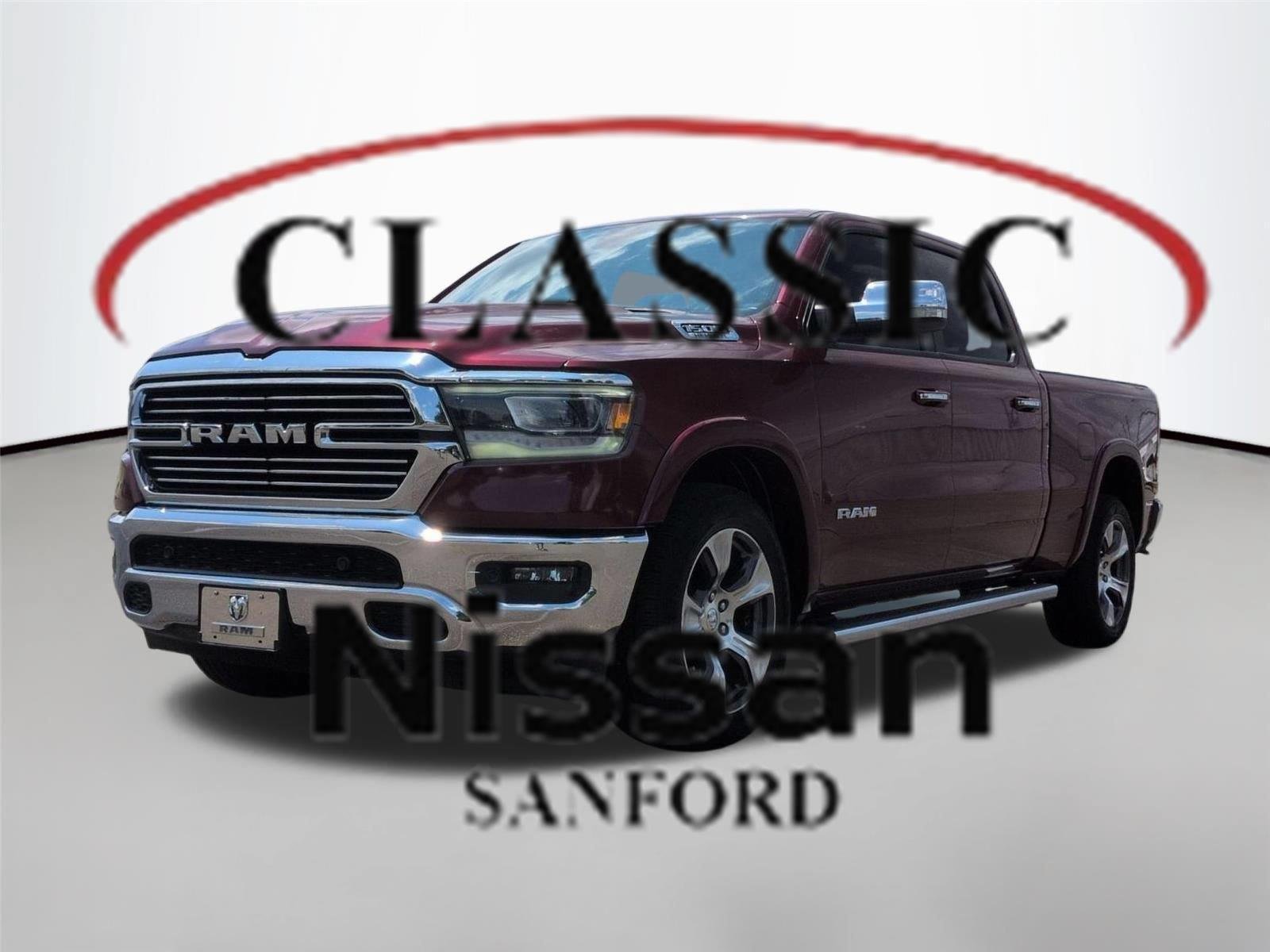 Used 2020 Delmonico Red Pearlcoat Ram Laramie image 1