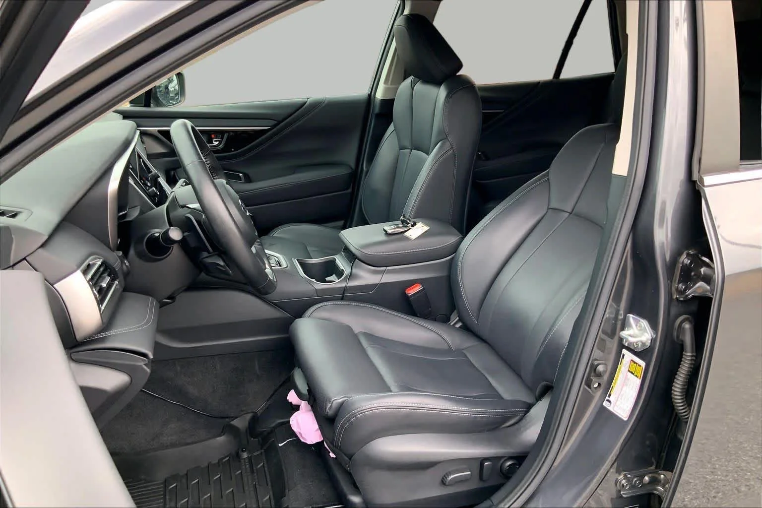 Used 2021 Magnetite Gray Metallic Subaru Limited image 8