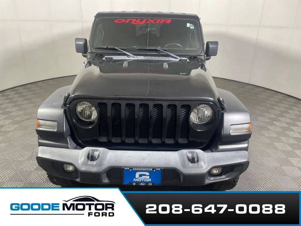Certified Used 2018 Black Clearcoat Jeep Unlimited Sport image 3