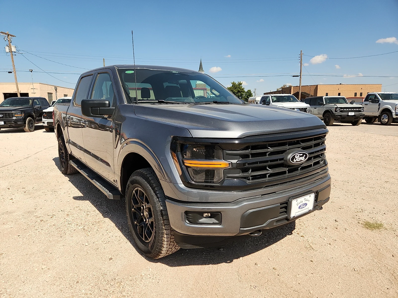 New 2026 Carbonized Gray Metallic Ford XLT image 1
