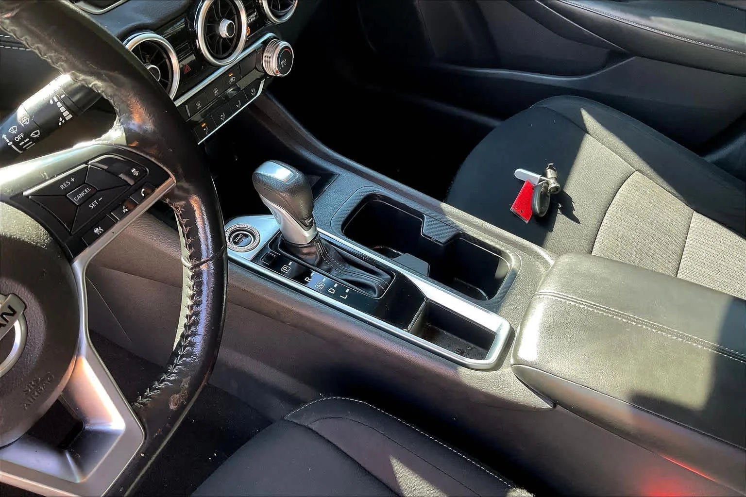 Used 2023 Gun Metallic Nissan SV image 16