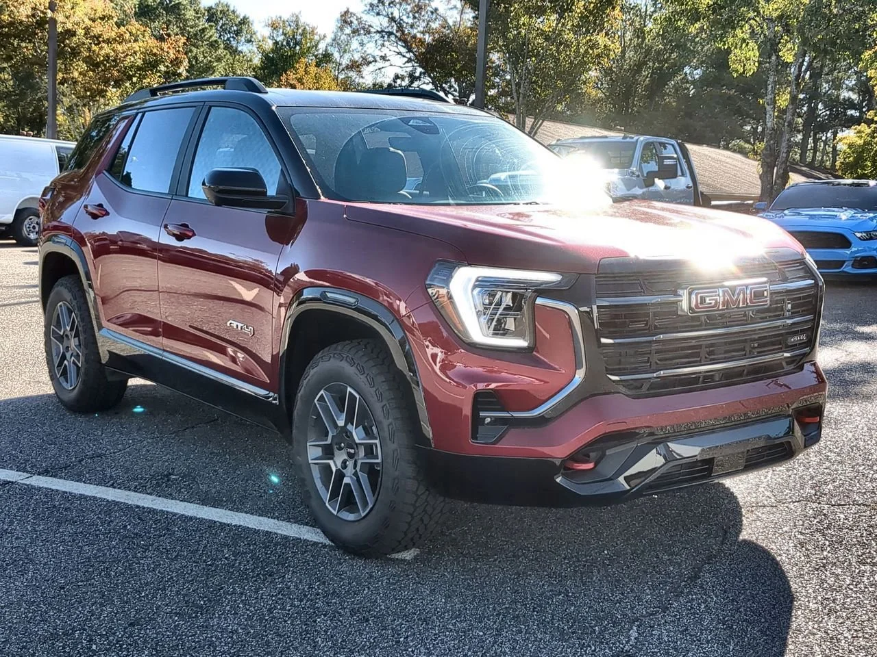 New 2026 Volcanic Red Tintcoat GMC AT4 image 2