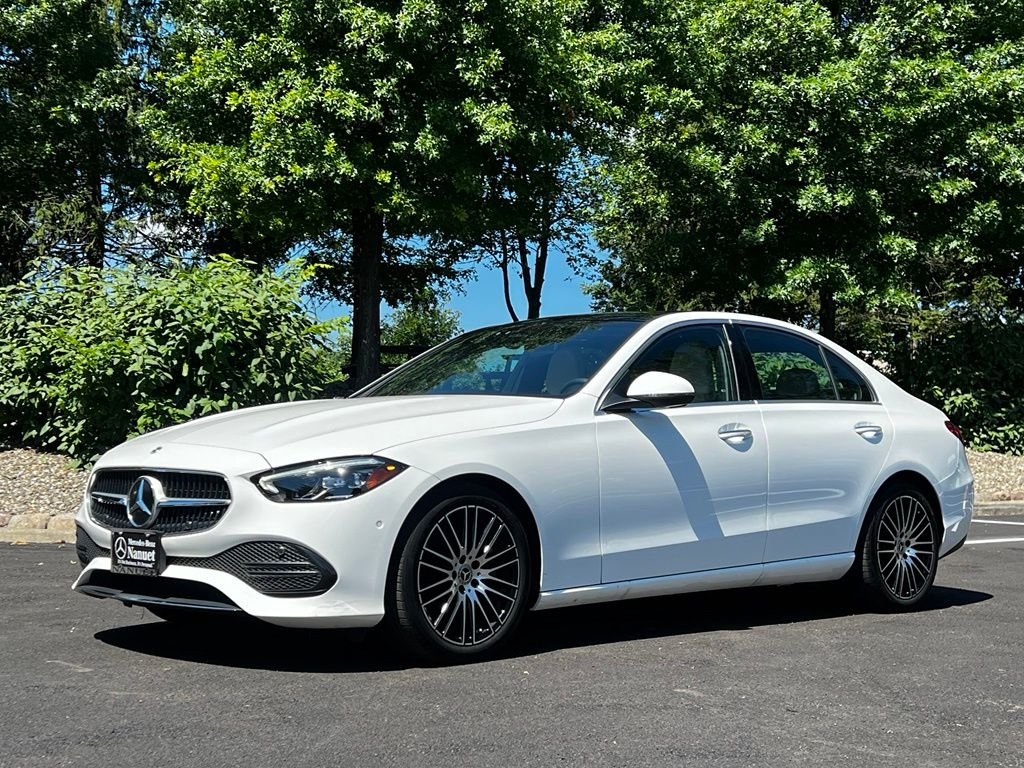 Certified Used 2023 White Mercedes-Benz C 300 image 1